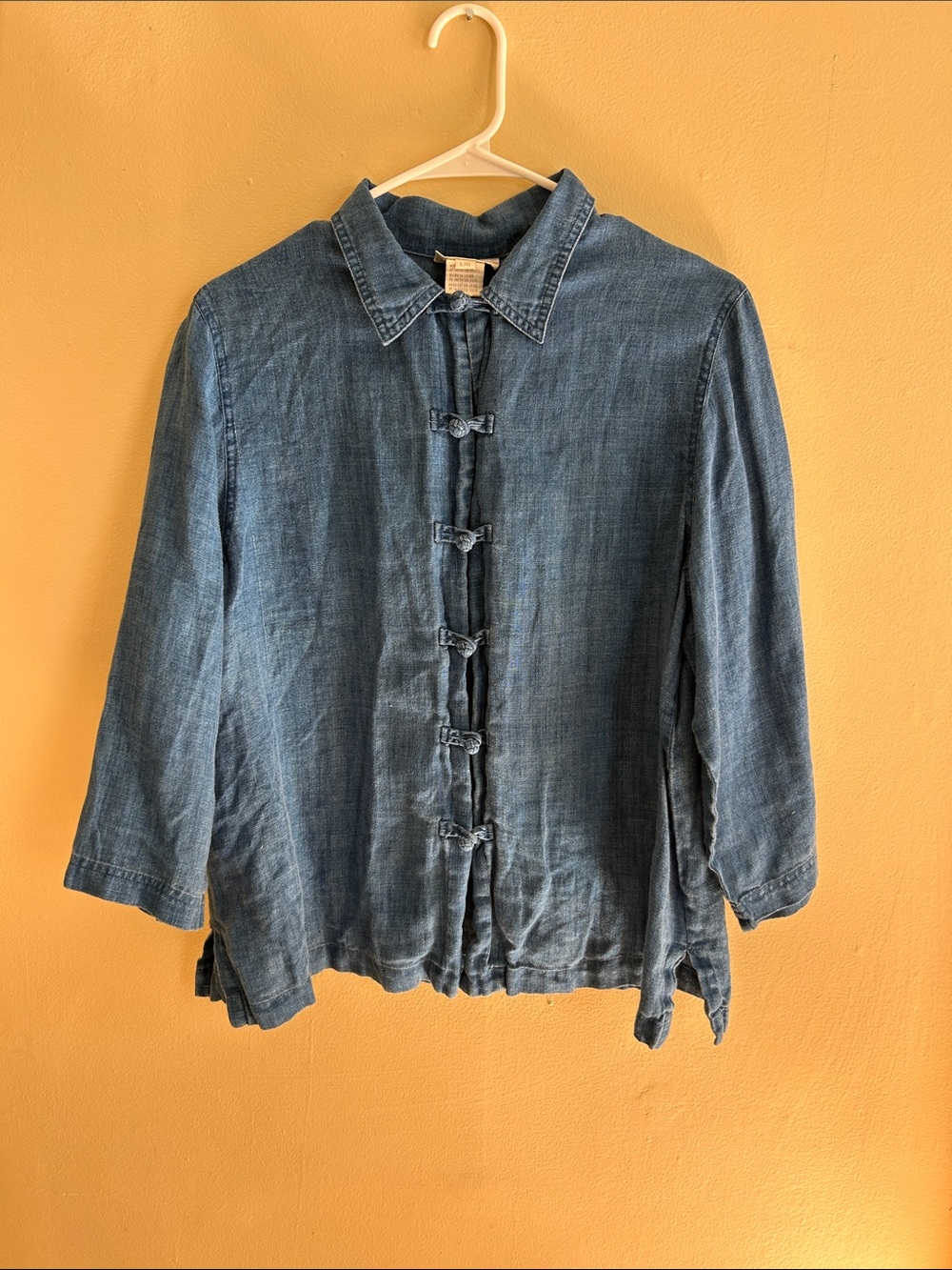 Vintage jones New York large linen top